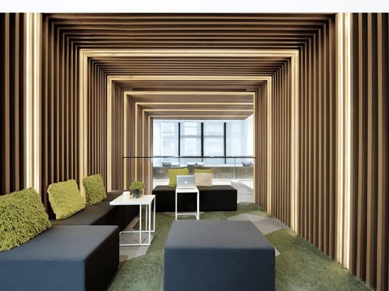 Louvers and charcoal panels in Kanpur by Shining Star Interior